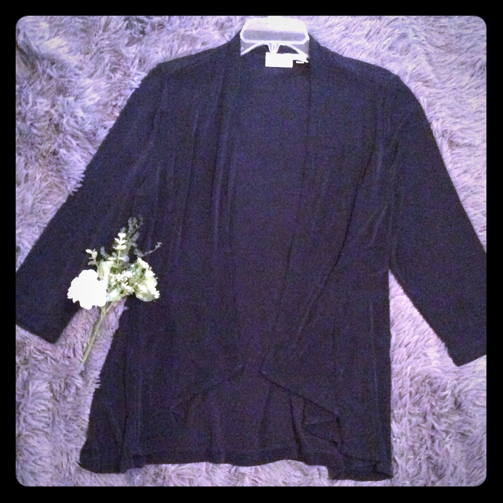 Chico’s 1 deep blue cardigan